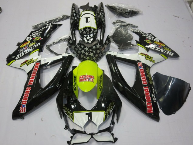 National Guard 2008-2010 Suzuki GSXR 600-750 Motorcycle Fairings