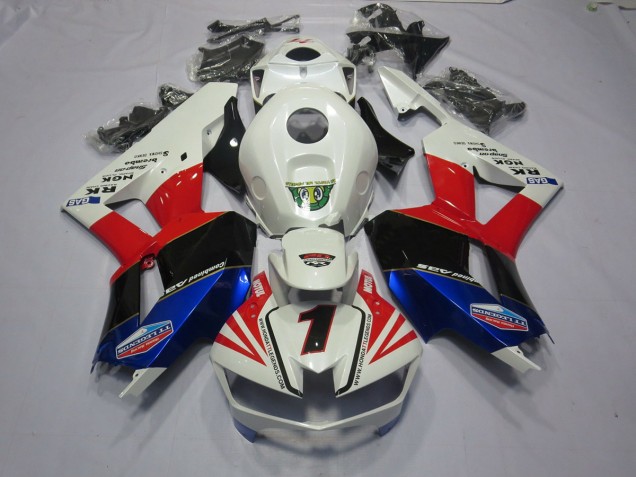 Number 1 2013-2020 Honda CBR600RR Motorcycle Fairings Number 1 2013-2020 Honda CBR600RR Motorcycle Fairings