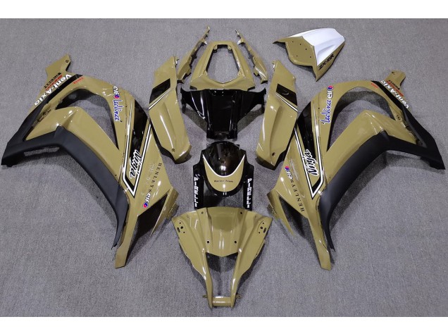 OEM Style Desert Tan 2011-2015 Kawasaki ZX10R Motorcycle Fairings OEM Style Desert Tan 2011-2015 Kawasaki ZX10R Motorcycle Fairings