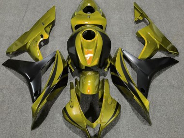 Olive Green OEM Style 2007-2008 Honda CBR600RR Motorcycle Fairings