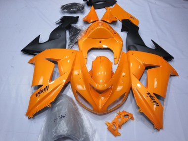 Orange 2006-2007 Kawasaki ZX10R Motorcycle Fairings