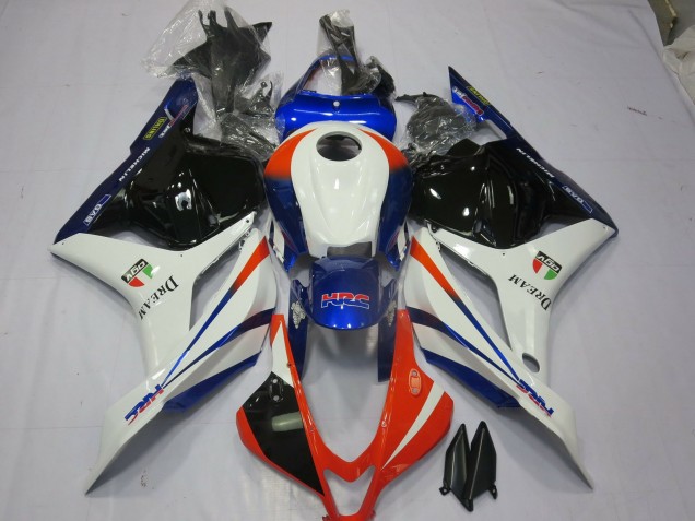 Orange and Blue 2009-2012 Honda CBR600RR Motorcycle Fairings Orange and Blue 2009-2012 Honda CBR600RR Motorcycle Fairings