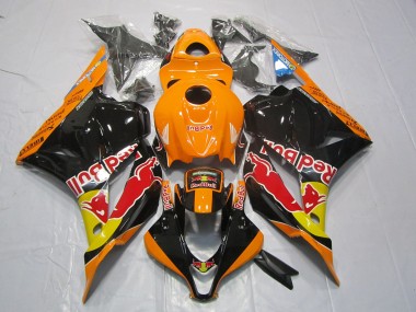 Orange Red Bull 2009-2012 Honda CBR600RR Motorcycle Fairings