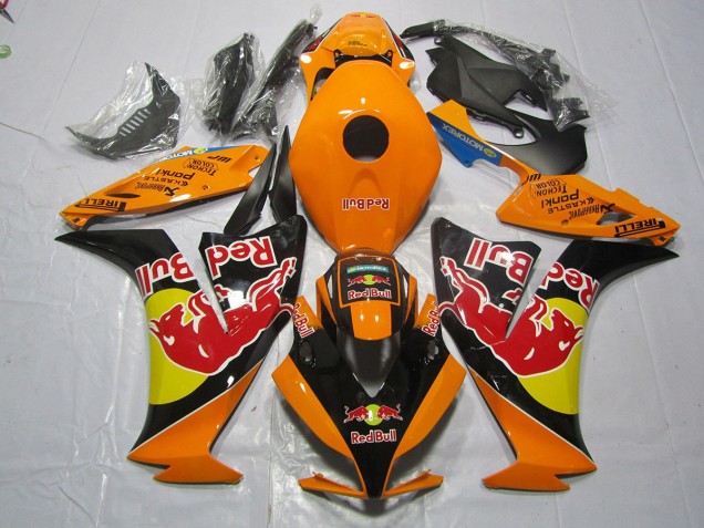 Orange Red Bull 2012-2016 Honda CBR1000RR Motorcycle Fairings Orange Red Bull 2012-2016 Honda CBR1000RR Motorcycle Fairings