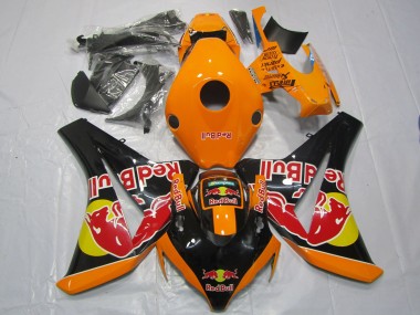 Orange RedBull 2008-2011 Honda CBR1000RR Motorcycle Fairings