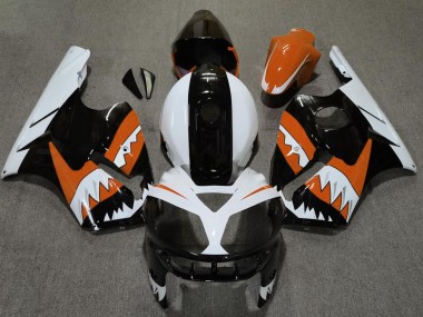 Orange Shark 2002-2005 Kawasaki ZX12R Motorcycle Fairings