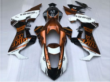 Orange & White Custom 2017-2019 Honda CBR1000RR Motorcycle Fairings