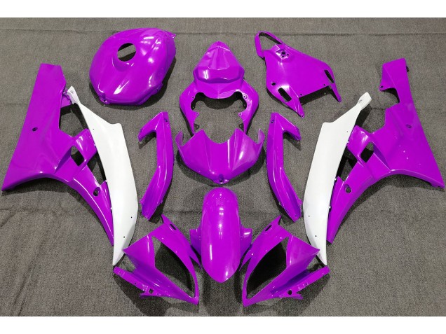 Pearl Purple 2006-2007 Yamaha R6 Motorcycle Fairings Pearl Purple 2006-2007 Yamaha R6 Motorcycle Fairings