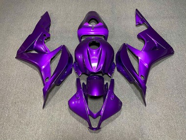 Pearl Purple Plain 2007-2008 Honda CBR600RR Motorcycle Fairings