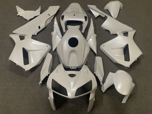 Pearl White 2005-2006 Honda CBR600RR Motorcycle Fairings Pearl White 2005-2006 Honda CBR600RR Motorcycle Fairings