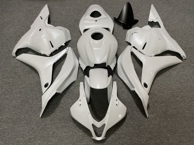 Pearl White 2009-2012 Honda CBR600RR Motorcycle Fairings
