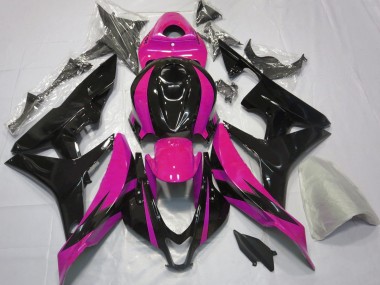 Pink and Black OEM Design 2007-2008 Honda CBR600RR Motorcycle Fairings
