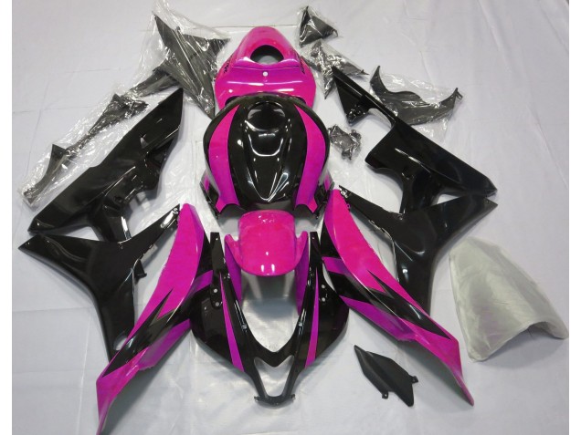 Pink and Black OEM Design 2007-2008 Honda CBR600RR Motorcycle Fairings