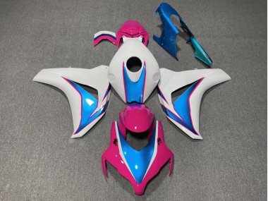 Pink and Blue Gloss 2008-2011 Honda CBR1000RR Motorcycle Fairings