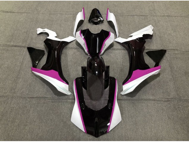 Pink Black and White 2015-2019 Yamaha R1 Motorcycle Fairings Pink Black and White 2015-2019 Yamaha R1 Motorcycle Fairings