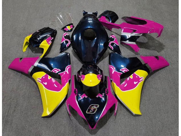 Pink Bull 2008-2011 Honda CBR1000RR Motorcycle Fairings Pink Bull 2008-2011 Honda CBR1000RR Motorcycle Fairings