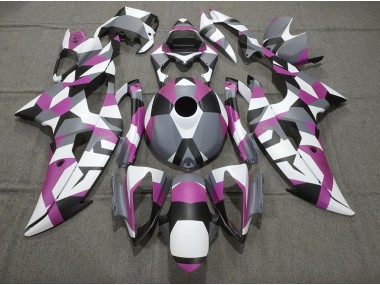 Pink Camo Plain 2008-2016 Yamaha R6 Motorcycle Fairings