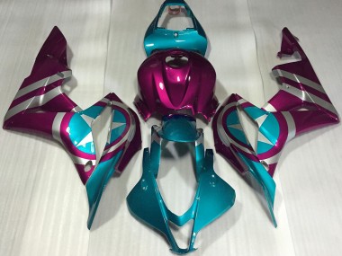 Pink Captain America 2007-2008 Honda CBR600RR Motorcycle Fairings