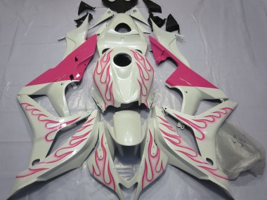 Pink Flame 2007-2008 Honda CBR600RR Motorcycle Fairings