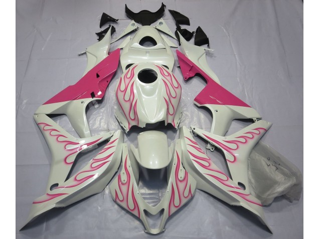 Pink Flame 2007-2008 Honda CBR600RR Motorcycle Fairings Pink Flame 2007-2008 Honda CBR600RR Motorcycle Fairings