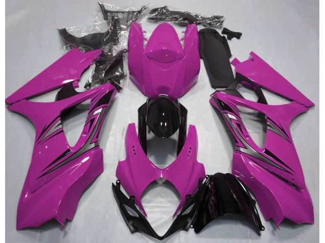 Pink OEM Style 2007-2008 Suzuki GSXR 1000 Motorcycle Fairings Pink OEM Style 2007-2008 Suzuki GSXR 1000 Motorcycle Fairings
