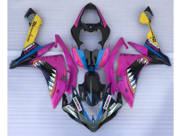 Pink Shark 2007-2008 Yamaha R1 Motorcycle Fairings Pink Shark 2007-2008 Yamaha R1 Motorcycle Fairings