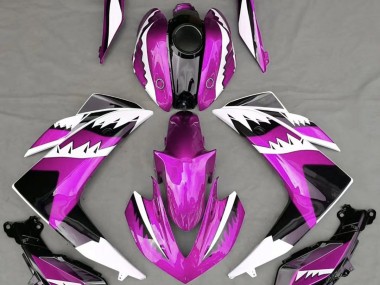 Pink Shark 2015-2018 Yamaha R3 Motorcycle Fairings