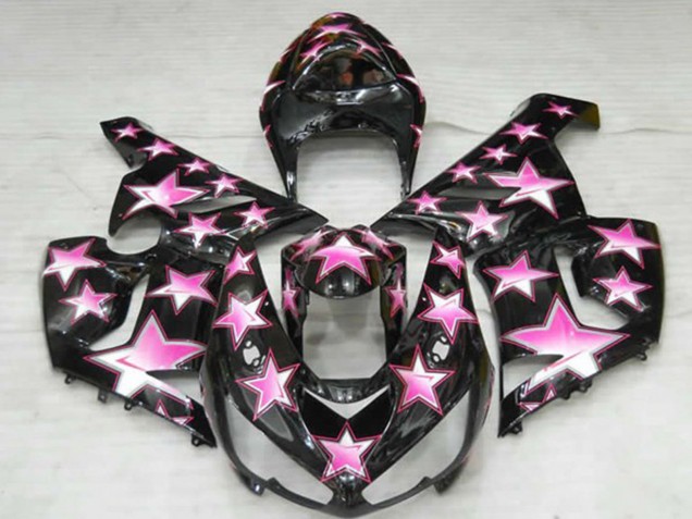 Pink Star 2005-2006 Kawasaki ZX6R Motorcycle Fairings Pink Star 2005-2006 Kawasaki ZX6R Motorcycle Fairings