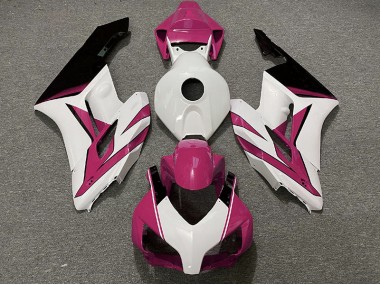 Pink White and Black Gloss 2004-2005 Honda CBR1000RR Motorcycle Fairings