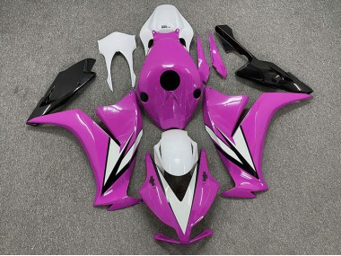Pink with White 2012-2016 Honda CBR1000RR Motorcycle Fairings