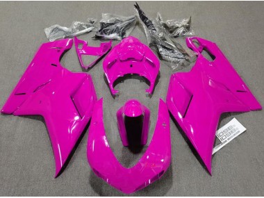 Plain Gloss Pink 2007-2012 Ducati 848 1098 1198 Motorcycle Fairings