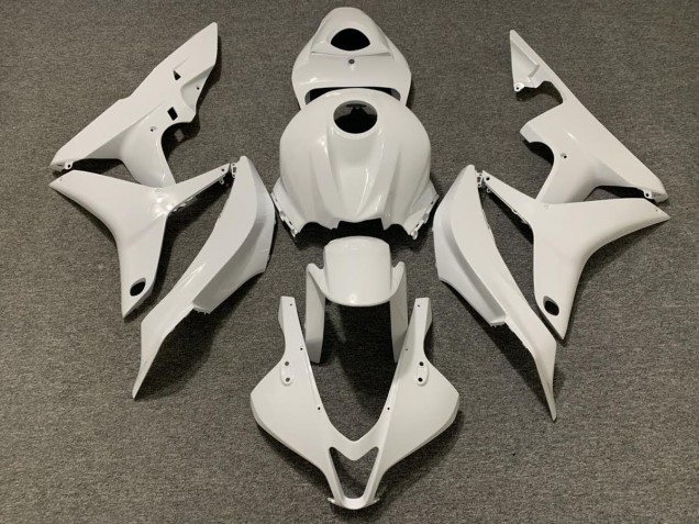 Plain Gloss White 2007-2008 Honda CBR600RR Motorcycle Fairings Plain Gloss White 2007-2008 Honda CBR600RR Motorcycle Fairings