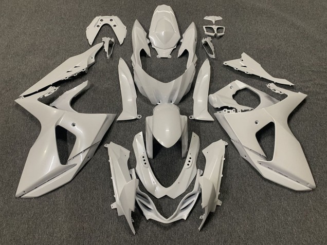 Plain Gloss White 2009-2016 Suzuki GSXR 1000 Motorcycle Fairings Plain Gloss White 2009-2016 Suzuki GSXR 1000 Motorcycle Fairings