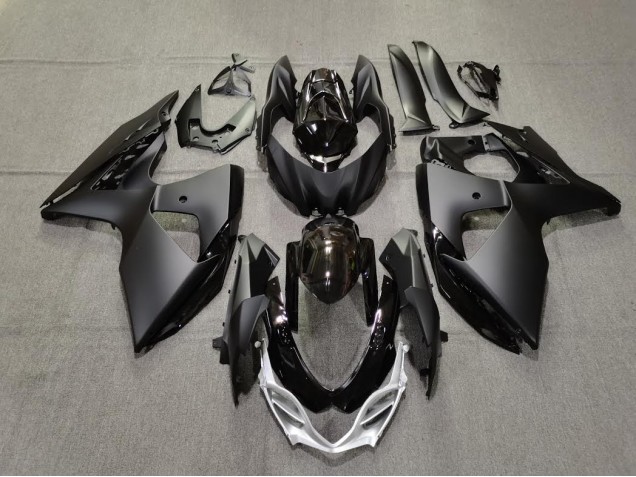 Plain Matte and Gloss Black 2009-2016 Suzuki GSXR 1000 Motorcycle Fairings Plain Matte and Gloss Black 2009-2016 Suzuki GSXR 1000 Motorcycle Fairings