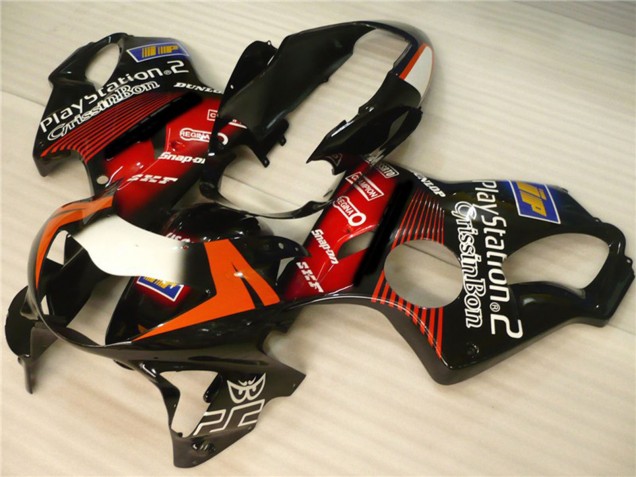 Play Station 2 Design 1999-2000 Honda CBR600 F4 Motorcycle Fairings Play Station 2 Design 1999-2000 Honda CBR600 F4 Motorcycle Fairings