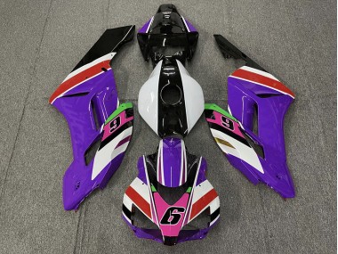 Purple 6 2004-2005 Honda CBR1000RR Motorcycle Fairings