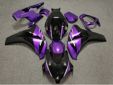 Purple and Black 2008-2011 Honda CBR1000RR Motorcycle Fairings