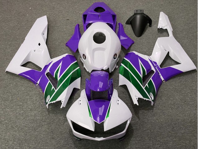 Purple and Green Gloss 2013-2020 Honda CBR600RR Motorcycle Fairings Purple and Green Gloss 2013-2020 Honda CBR600RR Motorcycle Fairings