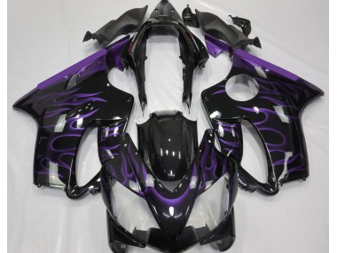 Purple Flame 2004-2007 Honda CBR600 F4i Motorcycle Fairings