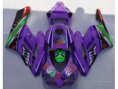 Purple Shark 2004-2005 Honda CBR1000RR Motorcycle Fairings