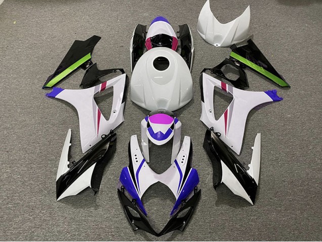 Race Colors 2 2007-2008 Suzuki GSXR 1000 Motorcycle Fairings Race Colors 2 2007-2008 Suzuki GSXR 1000 Motorcycle Fairings
