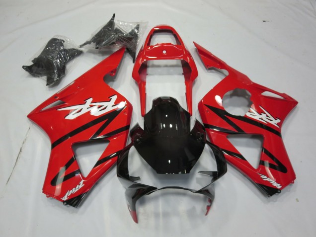 Red and Black 2 2002-2003 Honda CBR954 Motorcycle Fairings Red and Black 2 2002-2003 Honda CBR954 Motorcycle Fairings
