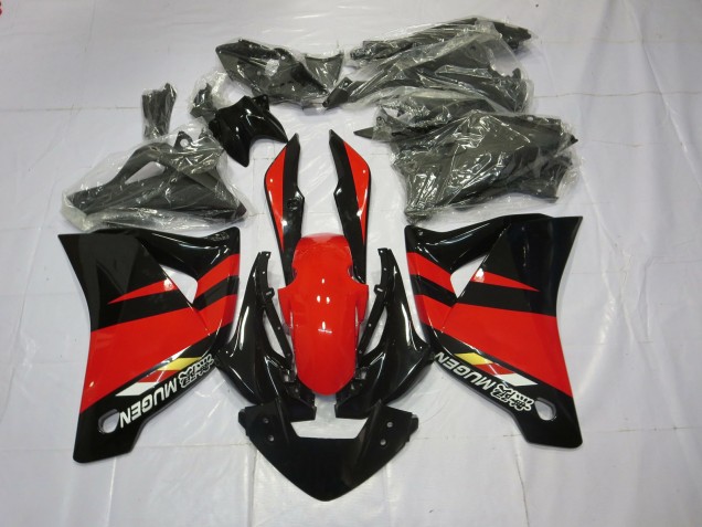 Red and Black 2011-2013 Honda CBR250RR Motorcycle Fairings Red and Black 2011-2013 Honda CBR250RR Motorcycle Fairings