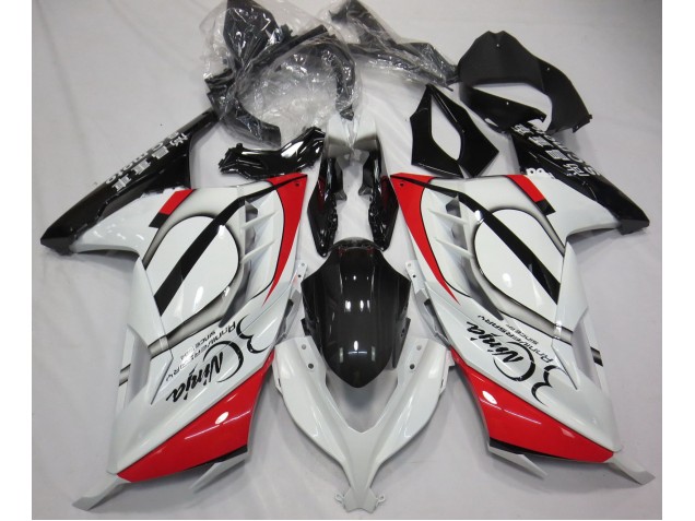 Red and White 2013-2018 Kawasaki Ninja 300 Motorcycle Fairings Red and White 2013-2018 Kawasaki Ninja 300 Motorcycle Fairings