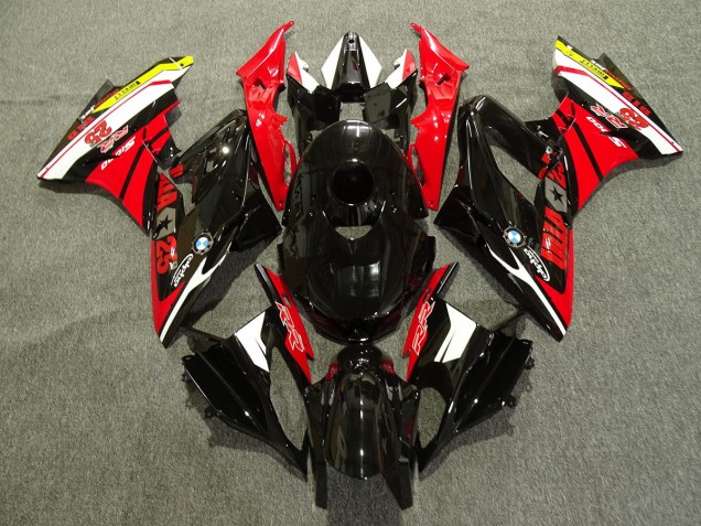 Red Black and White 2009-2018 BMW S1000RR Motorcycle Fairings Red Black and White 2009-2018 BMW S1000RR Motorcycle Fairings