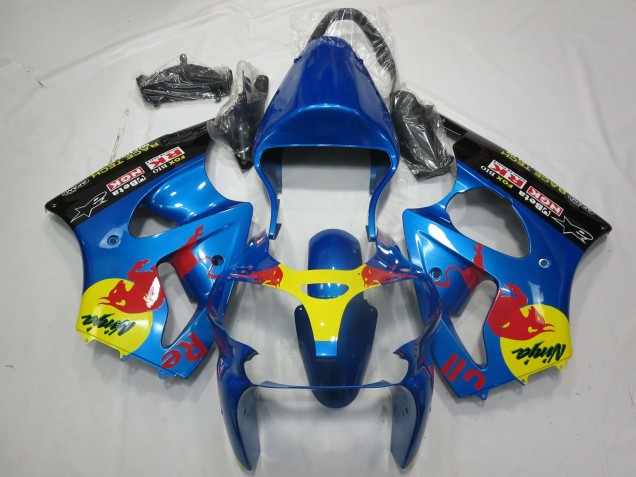 Red Bull 2000-2002 Kawasaki ZX6R Motorcycle Fairings Red Bull 2000-2002 Kawasaki ZX6R Motorcycle Fairings