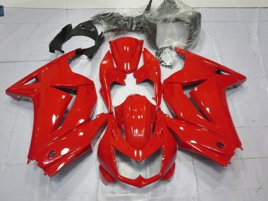 Red Gloss 2008-2013 Kawasaki Ninja 250 Motorcycle Fairings
