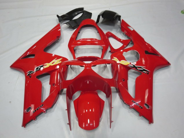 Red Ninja 2003-2004 Kawasaki ZX6R Motorcycle Fairings Red Ninja 2003-2004 Kawasaki ZX6R Motorcycle Fairings