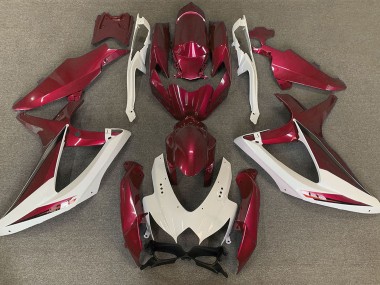 Red OEM Style 2008-2010 Suzuki GSXR 600-750 Motorcycle Fairings