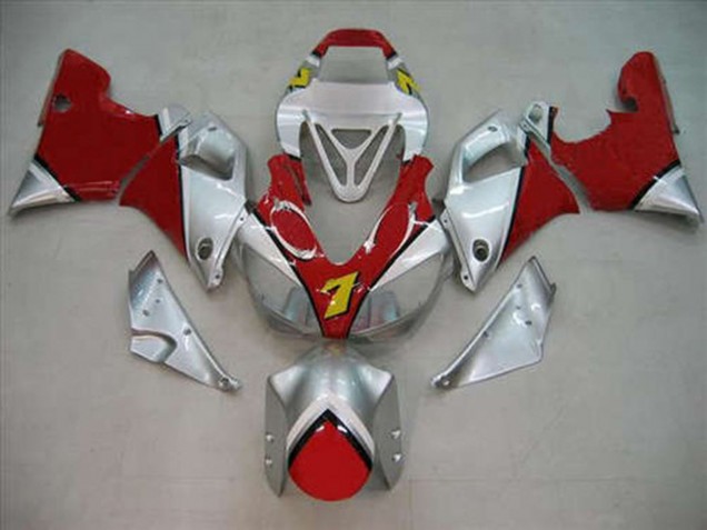 Red Silver 1998-1999 Yamaha R1 Motorcycle Fairings Red Silver 1998-1999 Yamaha R1 Motorcycle Fairings